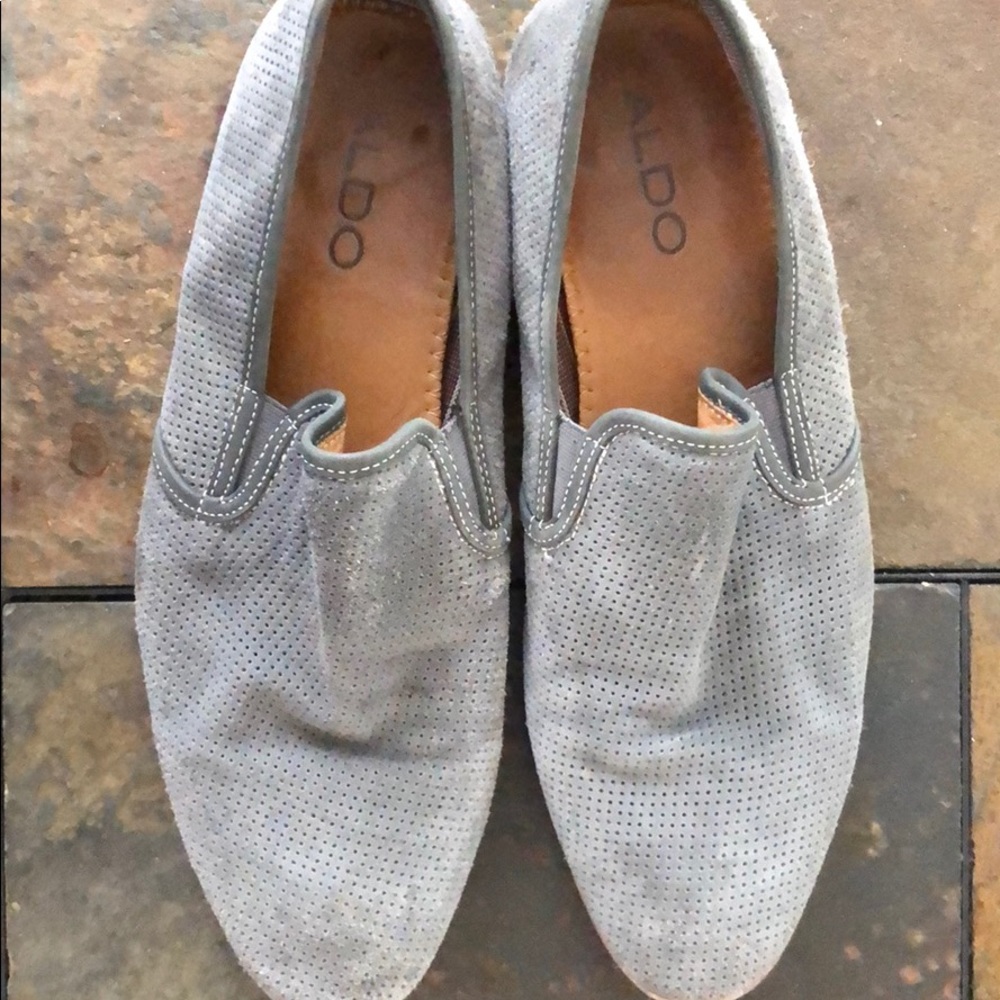Also Gray Loafers Size 11